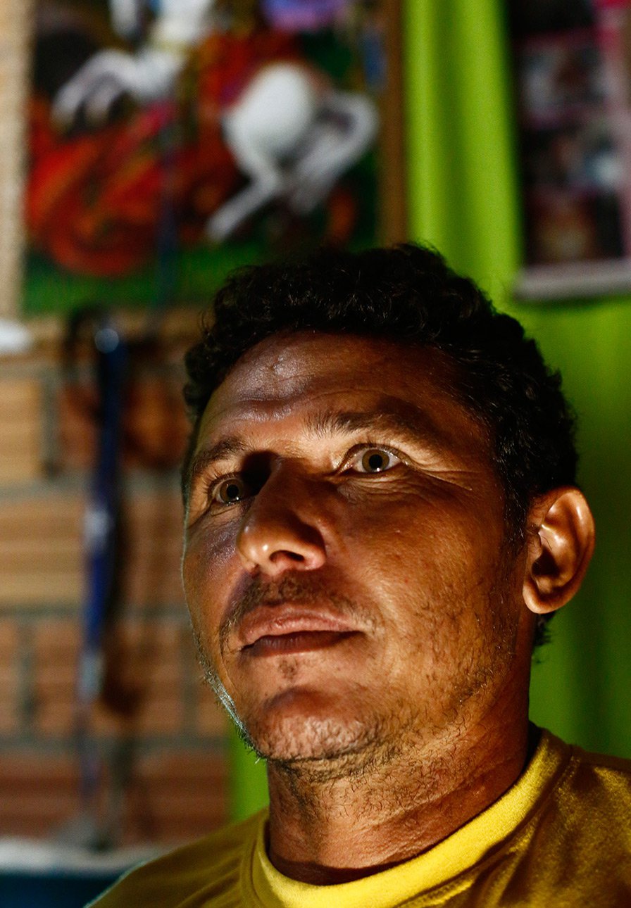 Marcos Antônio Lima, resgatado na fazenda Brasil Verde